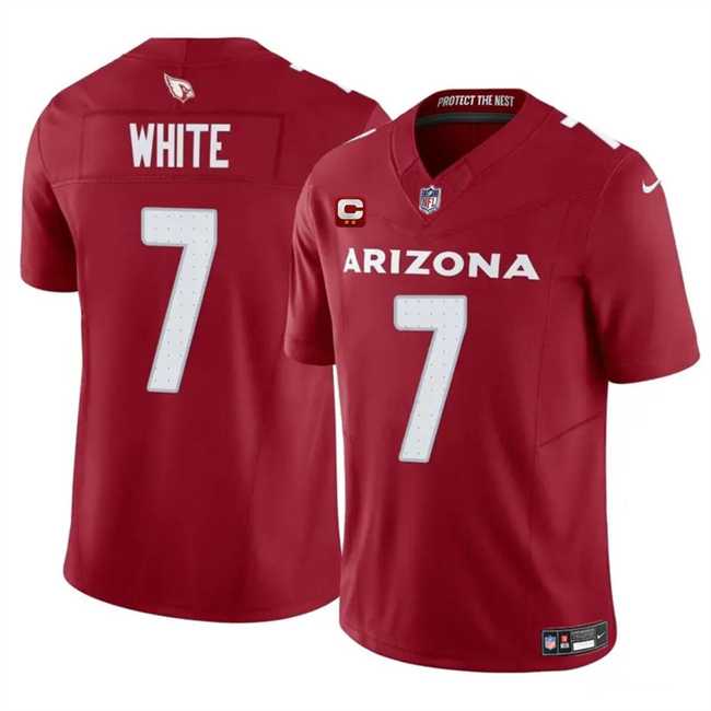 Men & Women & Youth Arizona Cardinals #7 Kyzir White Red 2024 F.U.S.E. With 2-Star C Patch Vapor Untouchable Limited Stitched Jersey,We sell and wholesale Men & Women & Youth Arizona Cardinals #7 Kyzir White Red 2024 F.U.S.E. With 2-Star C Patch Vapor Untouchable Limited Stitched Jersey on line form chian!